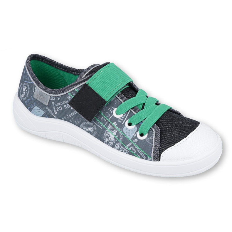 Chaussures pour enfants Befado 251Y133 gris multicolore vert