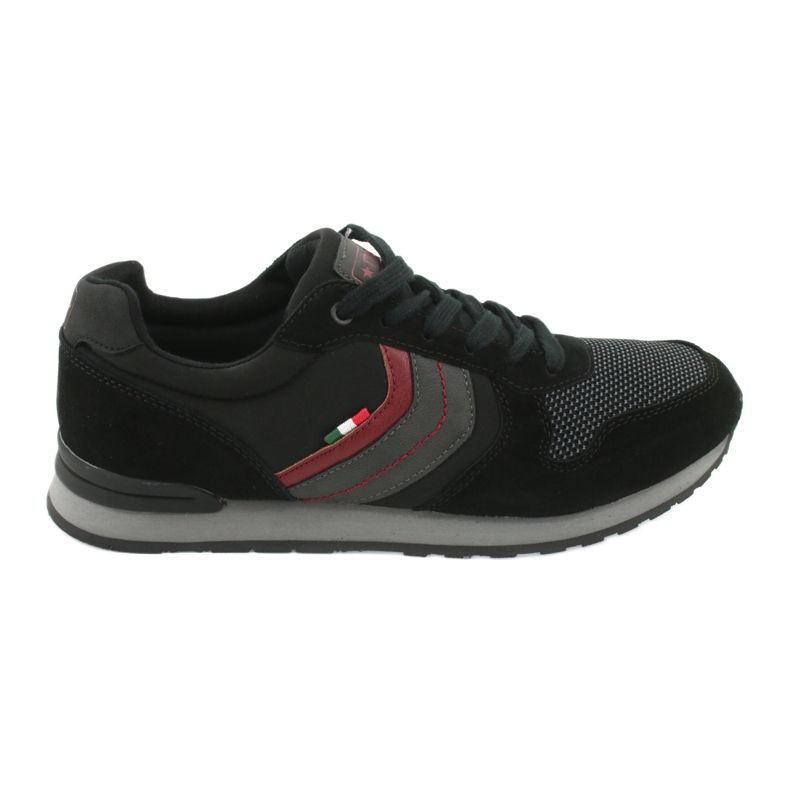 NEWS chaussures de sport homme 20MN20-2150 noir multicolore gris