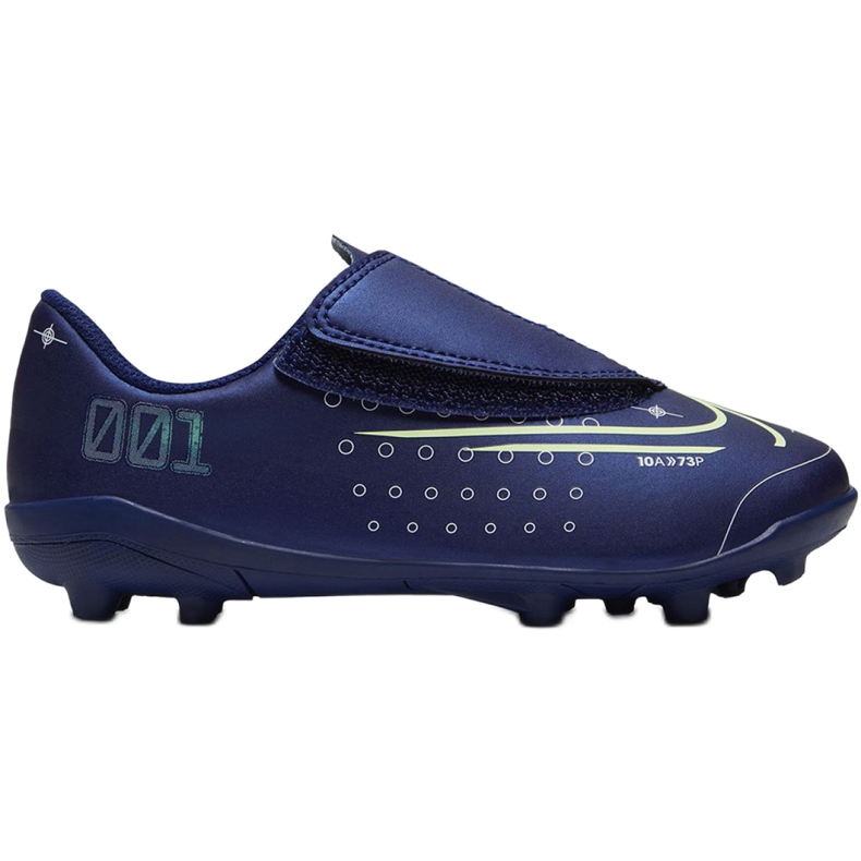 Chaussures de football Nike Mercurial Vapor 13 Club Mds Mg PS (V) Jr CJ1149 401 bleu marin