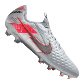 Chaussures de football Nike Legend 8 Elite Fg M CW0518-906 gris argent