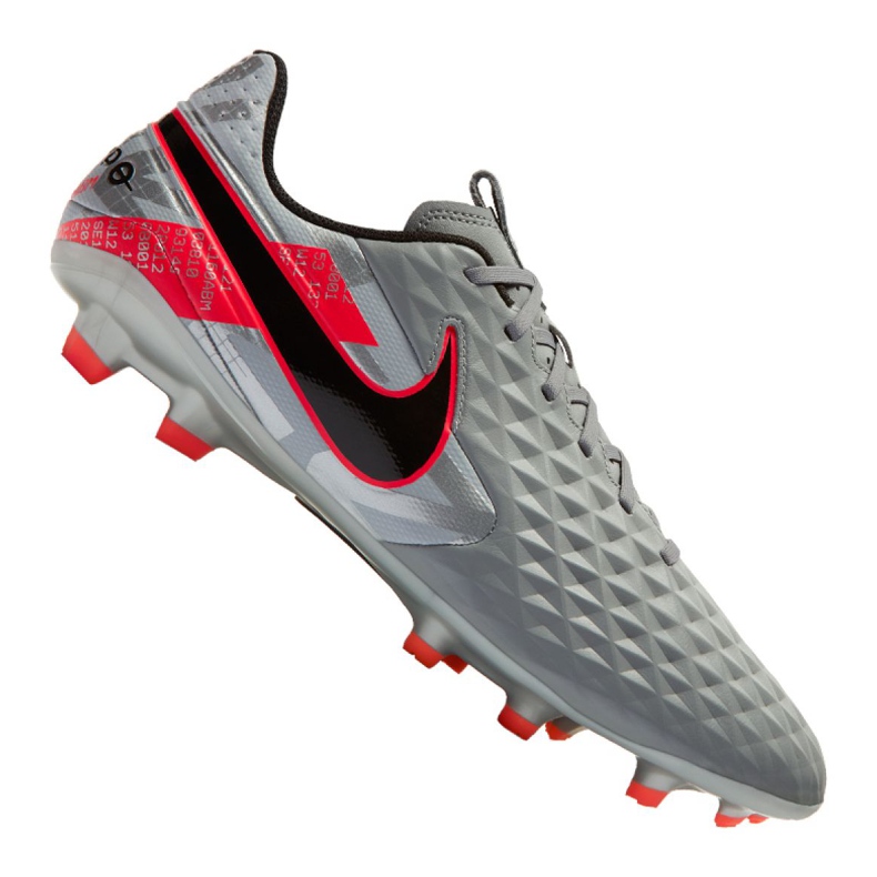 Nike Legend 8 Academy Mg M AT5292-906 chaussures de football gris argent Nike Legend 8 Academy Mg M AT5292-906 chaussures de football gris argent