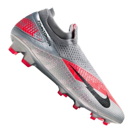 Nike Phantom Vsn 2 Elite Df Fg M CD4161-906 chaussures de football multicolore argent