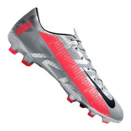 Chaussures de football Nike Vapor 13 Academy Mg AT5269-906 multicolore argent