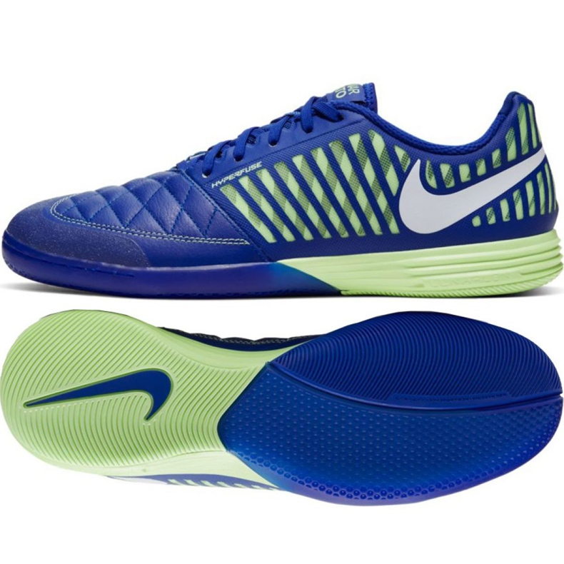 Chaussures d'intérieur Nike Lunargato Ii Ic M 580456-474 multicolore bleu