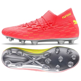 Chaussures de football Puma Future 5.2 Netfit Osg FG / AG M 105934 01 rouge rouge
