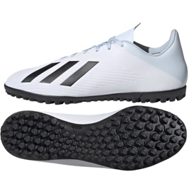 Chaussures de foot Adidas X 19.4 Tf M FV4629 multicolore blanc