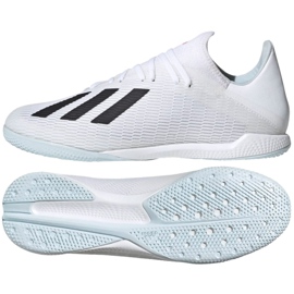Chaussures d'intérieur adidas X 19.3 In M EG7153 multicolore blanc