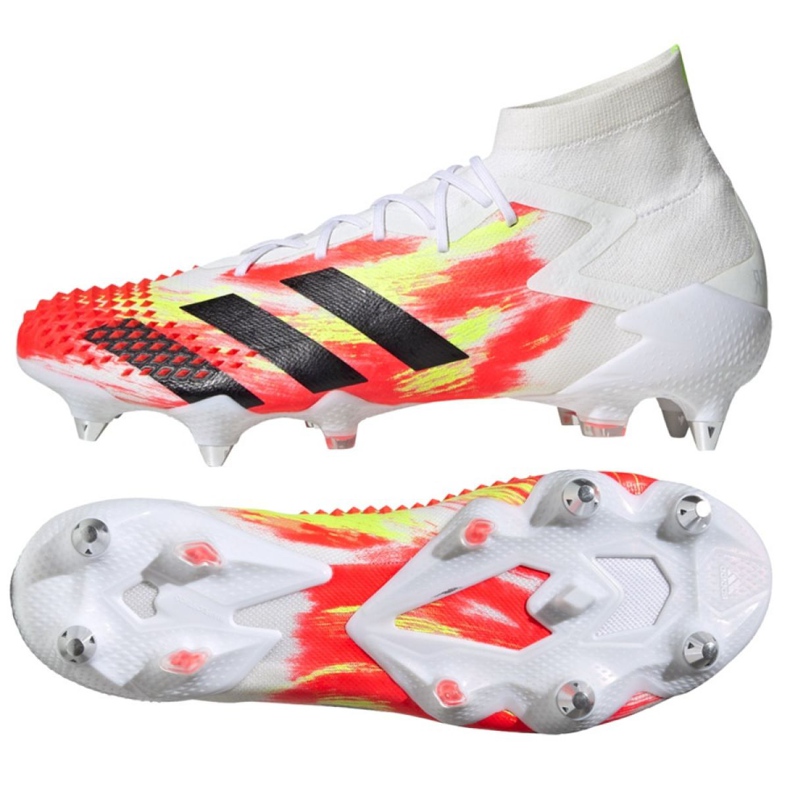 Chaussures de football Adidas Predator Mutator 20.1 Sg M EG1601 multicolore blanche