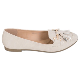 Nio Nio Mocassins élégants à franges brun