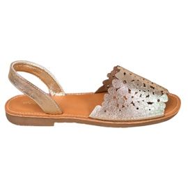 Evento Sandales dorées à enfiler