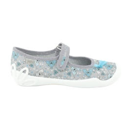 Chaussures pour enfants Befado 114Y408 bleu gris