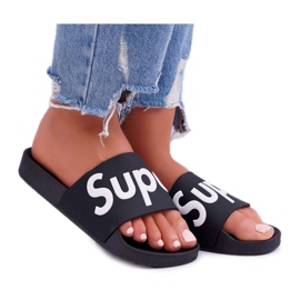 SEA Pantoufles Noires Pour Femmes Super Losaria