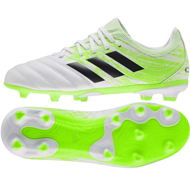 Chaussures de football Adidas Copa 20.3 Fg Jr EF1913 multicolore vert