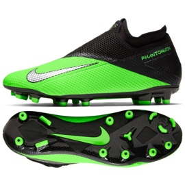 Nike Phantom Vsn 2 Academy Df Fg Mg M CD4156-306 chaussures de football multicolore vert