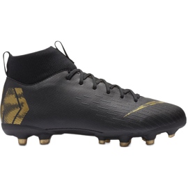 Chaussures de football Nike Mercurial Superfly 6 Academy Mg Jr AH7337-077 le noir