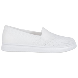 Via Giulia  Slipons sur la plate-forme blanc