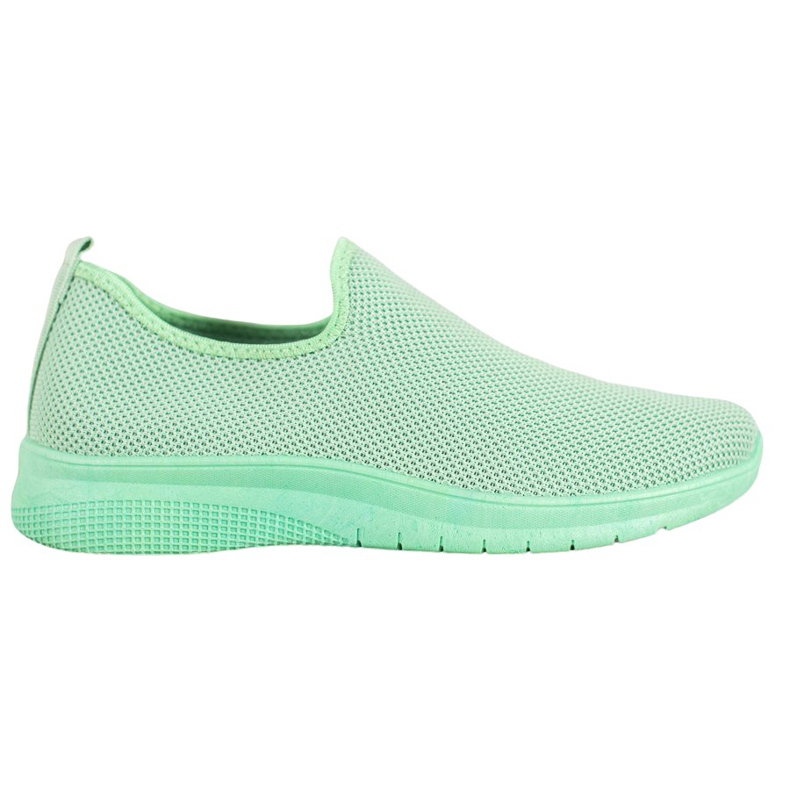 Super Mode Chaussures de sport à enfiler vert