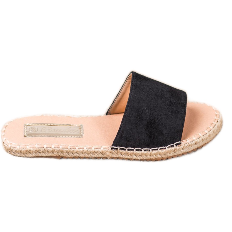 Renda Espadrilles légères le noir