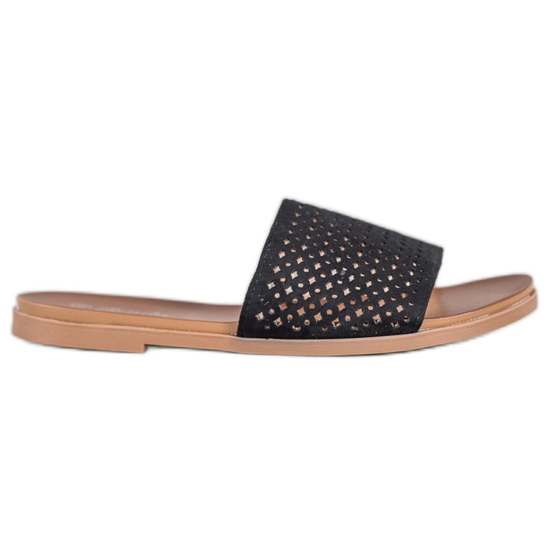 Renda Chaussons Ajourés le noir