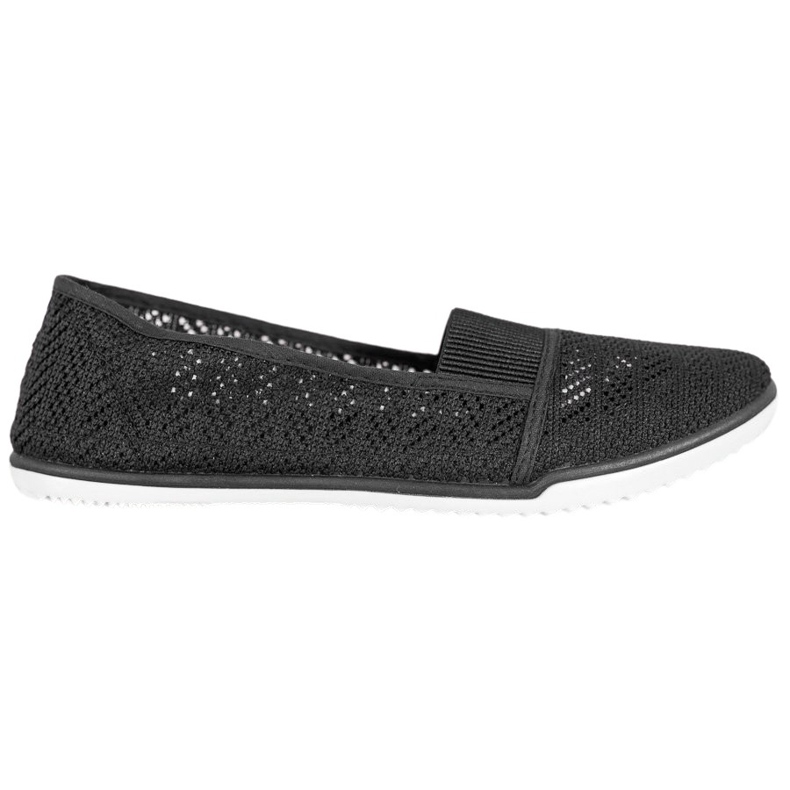 Bona Chaussures ajourées à enfiler le noir