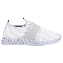 SHELOVET Baskets à enfiler avec maille gris