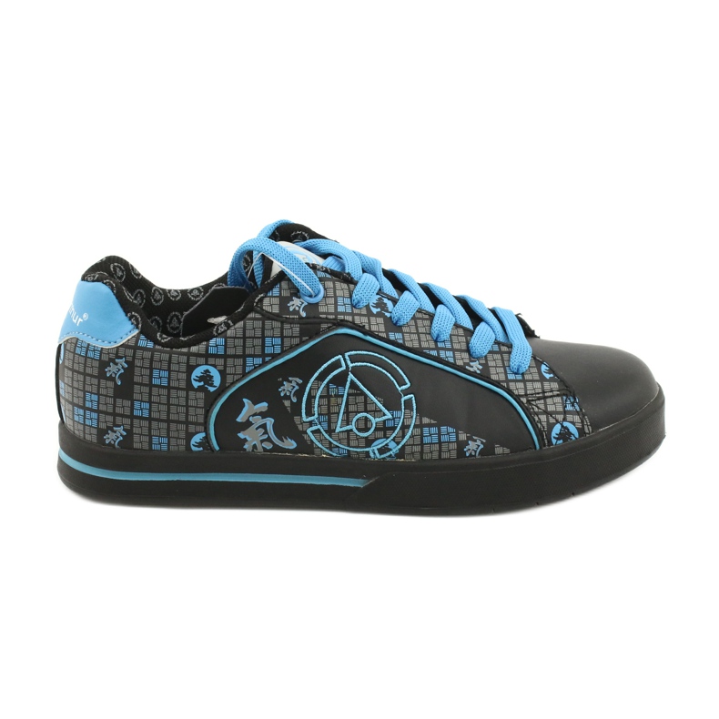 Baskets Sport McArthur 13-bk noir le noir bleu gris