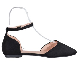 Diamantique Escarpins classiques avec boucle noir