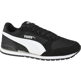 Puma St Runner v2 Mesh Jr 367135-06 blanc noir