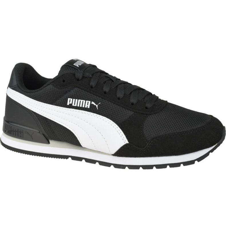 Puma St Runner v2 Mesh Jr 367135-06 blanche le noir