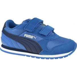 Puma St Runner V 2 Bébés Jr 367137-07 bleu