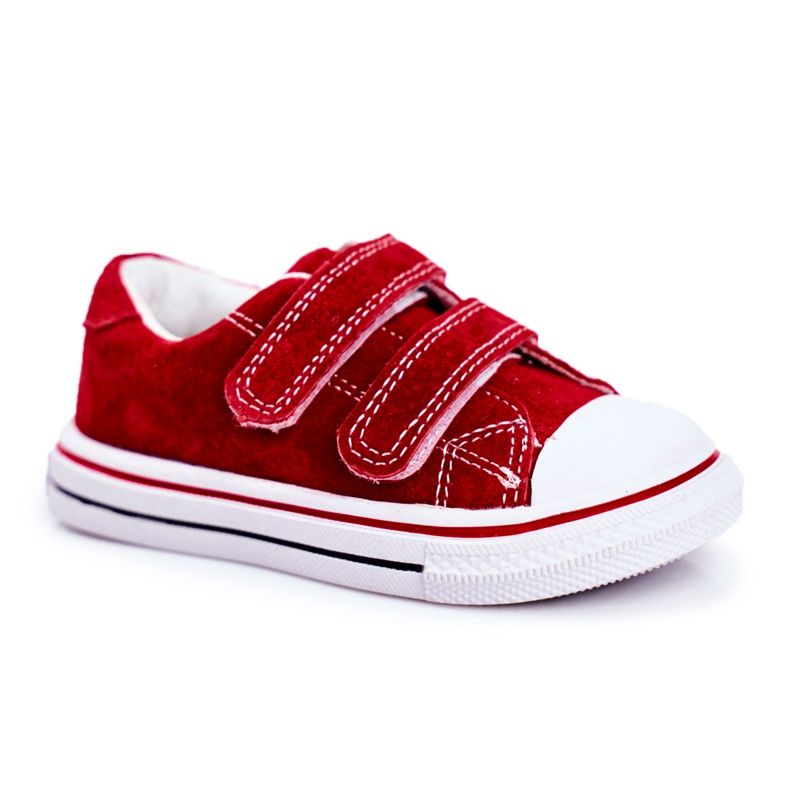 Apawwa Baskets Enfant Rouge Stavia Velcro