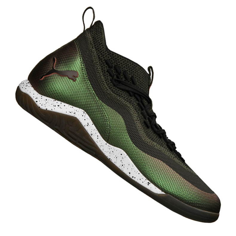 Chaussures de foot Puma 365 Ignite Fuse 1 M 104911-03 multicolore vert
