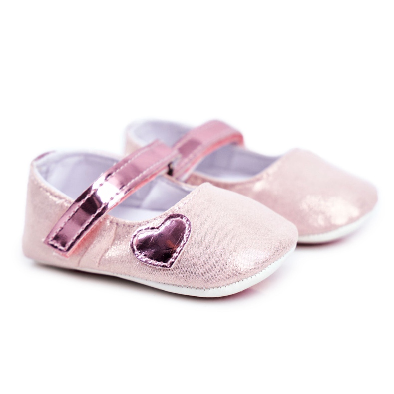 Apawwa Baskets Enfant Velcro Baptême Rose Bellawa