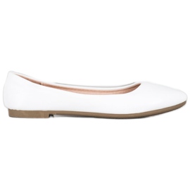 Diamantique Ballerines blanches