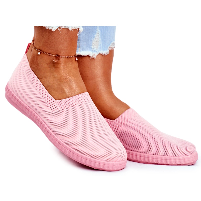 PS1 Baskets Femme Baskets Slip-on Rose Grigio PS1 Baskets Femme Baskets Slip-on Rose Grigio
