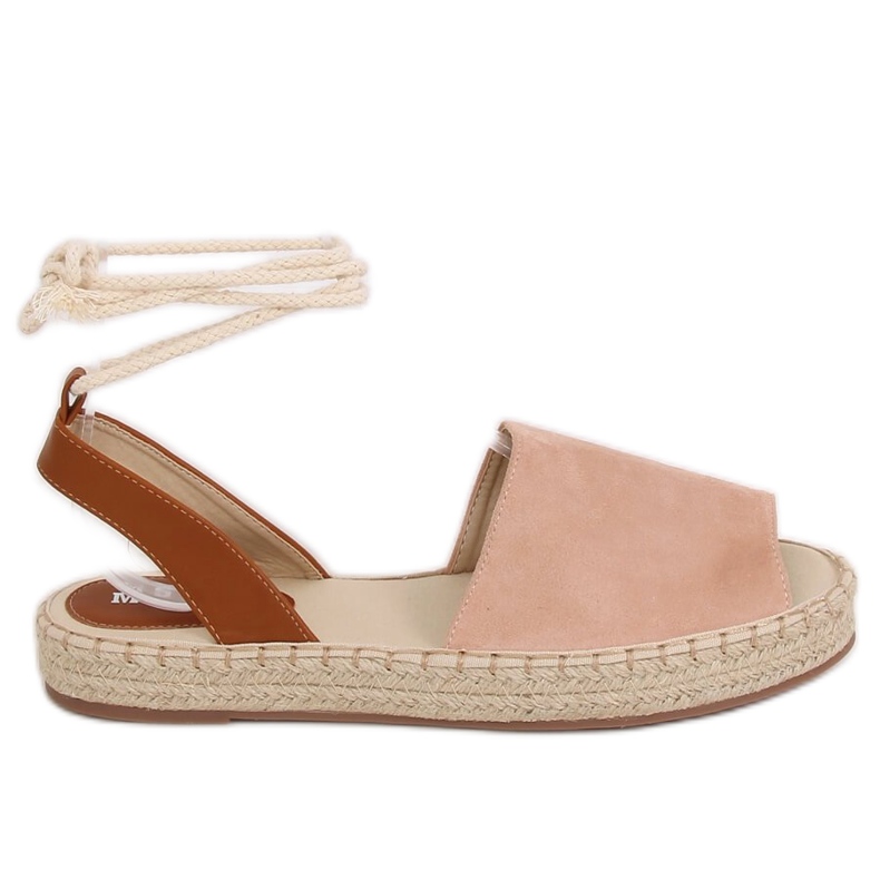 Espadrilles femme roses LL908 Nude Espadrilles femme roses LL908 Nude