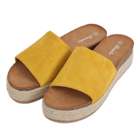 Espadrilles Miel 10-215 Jaune