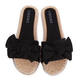 Chaussons noirs pour femmes WS9020 Noir