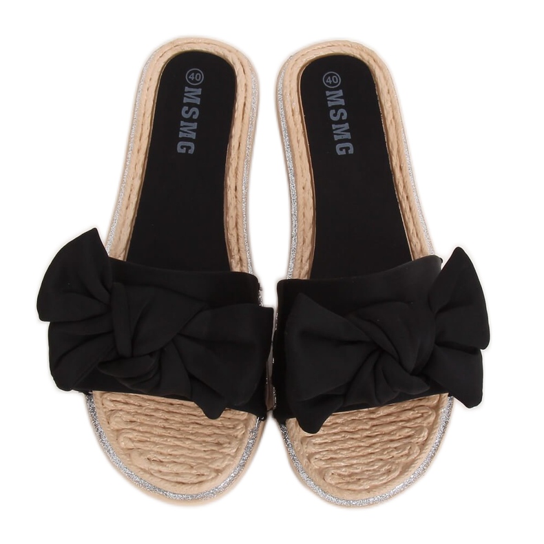 Chaussons noirs pour femmes WS9020 Noir le noir