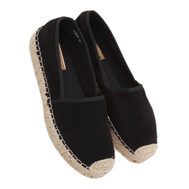 Espadrilles femme noires JH90P Noir le noir