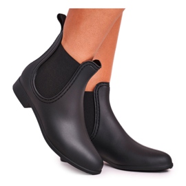 Bottines noires Matt Galoches pour femme Answear