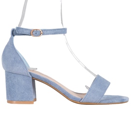 Nio Nio Sandales confortables sur un bar bleu