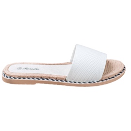 Renda Chaussons Textiles Blancs