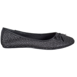 Small Swan Ballerines tressées le noir Small Swan Ballerines tressées le noir