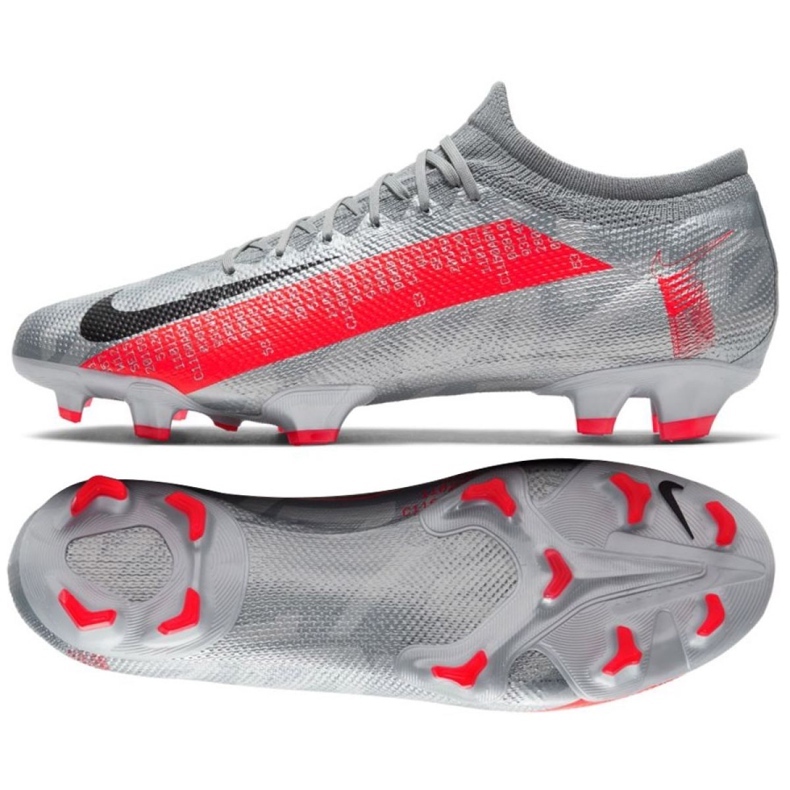 Chaussures de football Nike Mercurial Vapor 13 Pro Fg M AT7901-906 multicolore gris Chaussures de football Nike Mercurial Vapor 13 Pro Fg M AT7901-906 multicolore gris