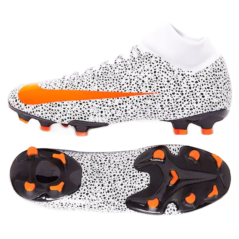 Chaussures de football Nike Mercurial Superfly 7 Academy CR7 FG / MG M CZ5853-180 multicolore blanche