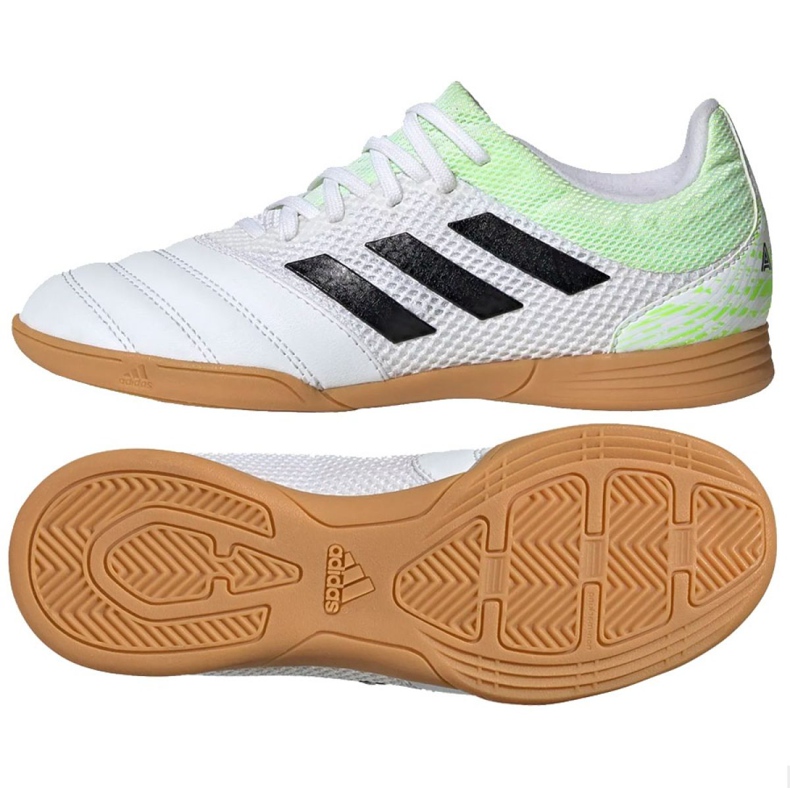 Chaussures indoor adidas Copa 20.3 In Sala Jr EF1916 multicolore blanche Chaussures indoor adidas Copa 20.3 In Sala Jr EF1916 multicolore blanche