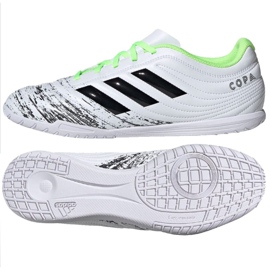Chaussures d'intérieur adidas Copa 20.4 In M EF1771 multicolore blanc