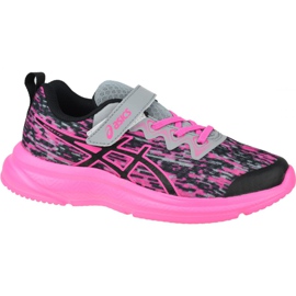 Asics Soulyte Ps Jr 1014A098-021 le noir rose vert