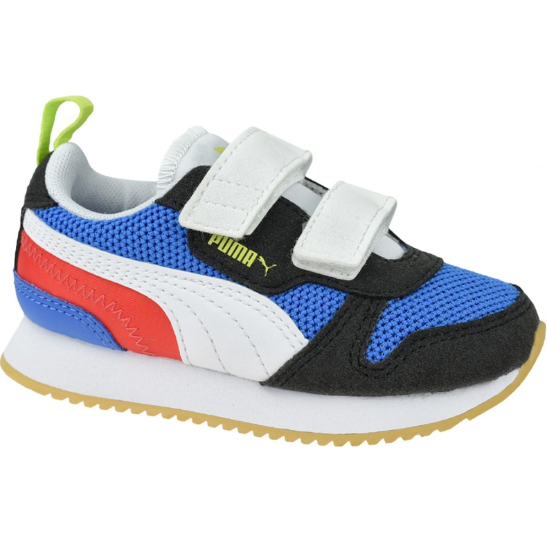 Puma R78 V Bébés 373618 03 le noir bleu Puma R78 V Bébés 373618 03 le noir bleu